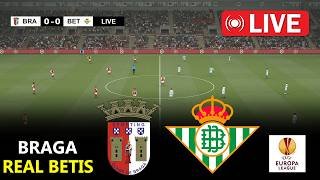🔴LIVE : Sc Braga vs Real Betis | Europa League 2026 | Full Match Streaming | PES 21 Simulation Game
