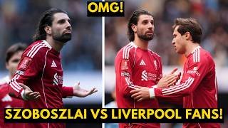 Szoboszlai GOES OFF On Liverpool Fans! Federico Chiesa Drags Him Away