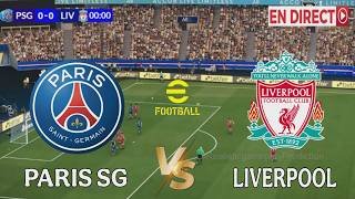 🔴EN DIRECT PSG vs Liverpool | Ligue des Champions 2026 | Simulation du match PES21