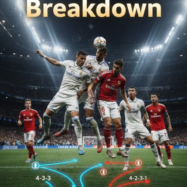 Real Madrid vs Benfica ⚽🔥
A tactical chess match at Champ...