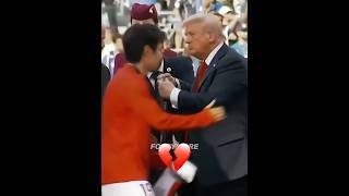 Trump ignored Lee Kang-in 💔🇰🇷