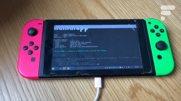 Elle réussit l'impensable : faire tourner l'IA de Google sur une simple Nintendo Switch !