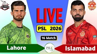 🔥 **LIVE MATCH STREAM | Lahore Qalandars vs Islamabad United | PSL 2026 LIVE!** 🔥