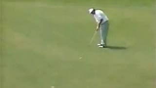 1991 Ryder Cup Singles -- Calcavecchia collapses to halve with Montgomerie