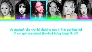 [AI REMAKE] KATSEYE (캣아이) 'Pinky Up' (Color Coded Lyrics) | rubyeyekon