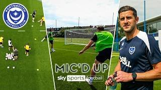 Behind the scenes at Portsmouth training! | John Mousinho Mic'd Up 🎤🔵