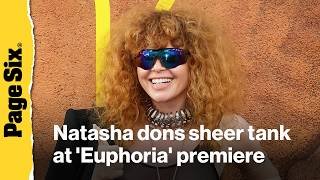 Natasha Lyonne wears sheer tank at Euphoria season 3 premiere, hours before being kicked off flight