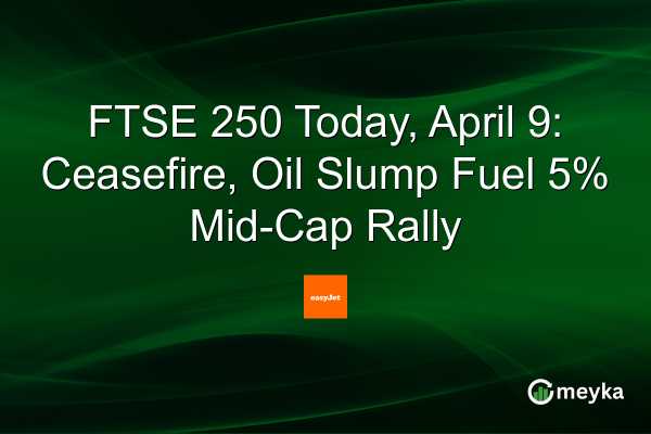 FTSE 250 Today, April 9: Ceasefire, Oil Slump Fuel 5% Mid-Cap Rally | Meyka