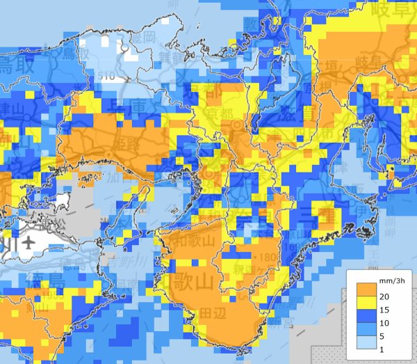 大阪府、今年に入って最も強い雨の恐れ　10日、大雨警報の可能性も｜京都新聞デジタル　京都・滋賀のニュースサイト
