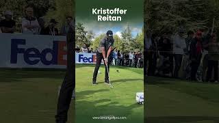 Kristoffer Reitan – a swing built for power and precision. 💥