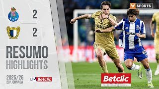 Resumo: FC Porto 2-2 Famalicão (Liga 25/26 #28)
