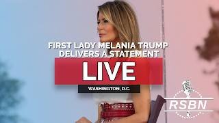 LIVE: Melania Trump Delivers a Statement in The White House Grand Foyer - 04/09/26