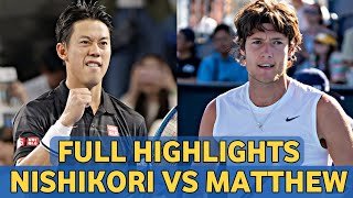 Kei Nishikori 錦織圭 vs Austria Matthew Dellavedova Tennis Highlights - Before Monte Carlo 2026