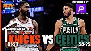 Knicks vs Celtics Play-By-Play Show - Live Watch Along - Knicks Fan TV