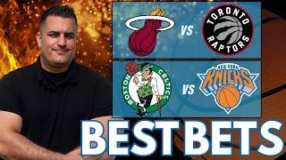 NBA BEST Bets For Thursday! Celtics vs Knicks & Heat vs Raptors | NBA Predictions Today