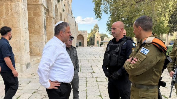Ben Gvir raids Al-Aqsa as Israel plans to reopen mosque to settler incursions