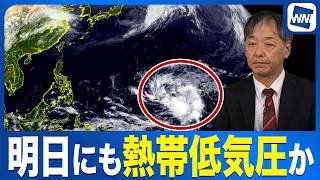 【明日にも熱帯低気圧が発生か】台風になれば4か月連続に／ウェザーニュース予報士解説