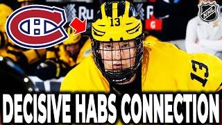 Canadiens Leading the Race for NCAA Star TJ Hughes MONTREAL CANADIENS NEWS