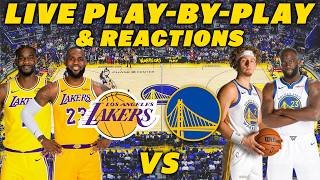 Los Angeles Lakers vs Golden State Warriors | Live Play-By-Play & Reactions