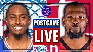 SIXERS LOSE TO ROCKETS AFTER FAKE COMEBACK... & JOEL EMBIID IS DONE! | 76ers Postgame Live