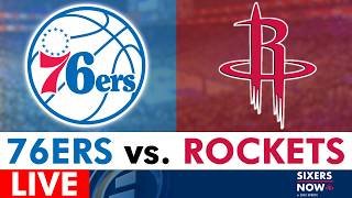 76ers vs. Rockets Live Streaming Scoreboard, Play-By-Play, Highlights | NBA League Pass Stream