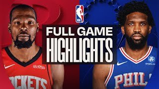 ROCKETS at 76ERS | FULL GAME HIGHLIGHTS | January 22, 2026