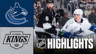 Canucks vs. Kings | NHL Highlights | April 09, 2026