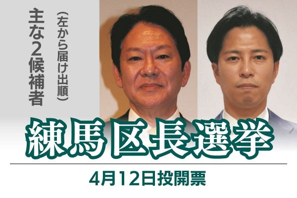 練馬区長選挙、候補者はどんな人？　主な2人の経歴や趣味、政治への思いをまとめました：東京新聞デジタル
