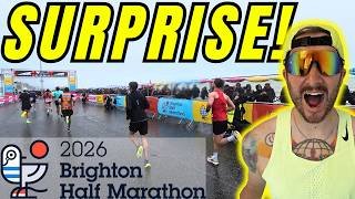 MASSIVE run at Brighton Half Marathon 2026: RACE VLOG