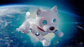 上戸彩＆永尾柚乃、宇宙にいる“お父さん”と交信！？　「SoftBank Starlink Direct」新CM「白戸家 お父さん衛星になる」編