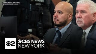 Former NYPD sentenced to prison after hurling cooler at fleeing suspect