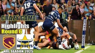 Brisbane Broncos Vs. NQ Cowboys Round 6 FULL Game Highlights | NRL 2026 Pre-season