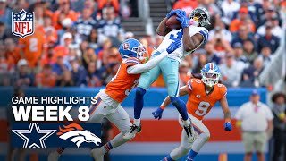 Dallas Cowboys vs Denver Broncos Game Highlights | 2025 NFL Season Week 8