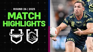 NRL Highlights | 2025 NRL Match Highlights | Cowboys v Broncos | Round 26