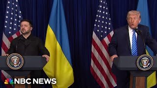 Trump, Zelenskyy project optimism about Ukraine peace deal