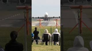 Emirates Airbus a380 takeoff ❤️✈️🇬🇧the world’s biggest passenger jet 🌍#aviation