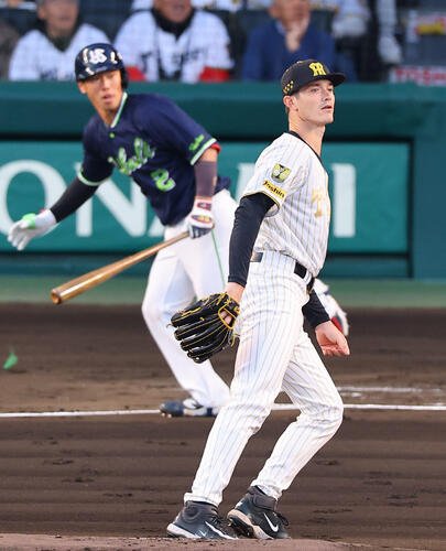 【阪神】新外国人左腕ルーカスわずか６球で失点　２試合連続で初回に先制許す（日刊スポーツ）｜ｄメニューニュース