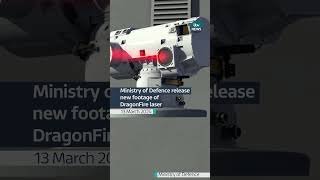 Ministry of Defence release new footage of DragonFire laser #news #itvnews #mod