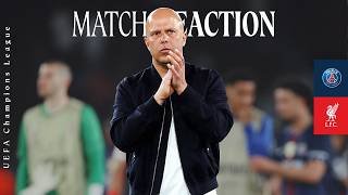 Champions League Defeat, Anfield Second Leg, Isak Return | Arne Slot Reacts To PSG 2-0 Liverpool