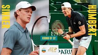 Ugo Humbert vs Jannik Sinner Match Highlights 💥 | Rolex Monte-Carlo Masters 2026 Highlights