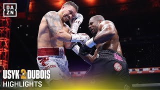 UNBELIEVABLE KO! Oleksandr Usyk vs. Daniel Dubois 2 | Fight Highlights