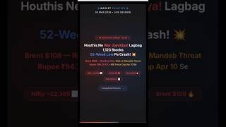 Evening Updates 30 March 26 #nifty #usa #iran #stockmarket #gold