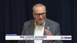Sen. Schumer Calls for End to War with Iran