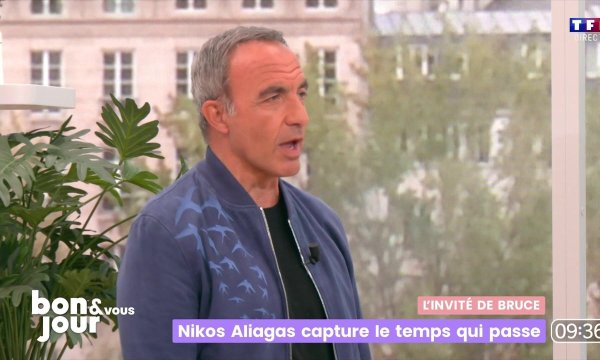 L’invité de Bruce : Nikos Aliagas capture le temps qui passe - Bonjour ! | TF1+