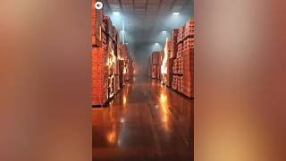 New video inside Ontario warehouse may reveal motive for arson fire