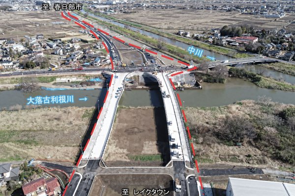 外環道～春日部が信号ゼロに！ 新ルート「東埼玉道路」はどこまでできた？ 高架部の橋脚工事もいよいよ本格化か【いま気になる道路計画】（KURU KURA（くるくら）） - Yahoo!ニュース