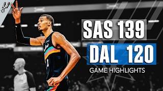 Spurs Win Another I-35 Showdown vs. Dallas | Final Score 139-120