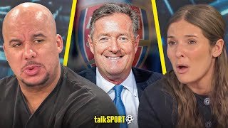 Gabby Agbonlahor & Olivia Buzaglo CLASH After Piers Morgan Calls Arsenal Football's BEST EVER Squad!
