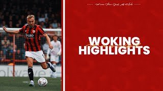 Match Highlights: Morecambe 0 - 2 Woking (H)