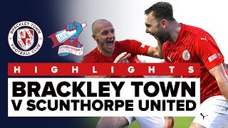 HIGHLIGHTS  Brackley Town 2-0 Scunthorpe United - Saturday 13th January 2024